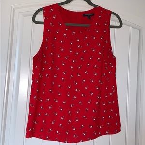 Banana Republic sleeveless anchor blouse